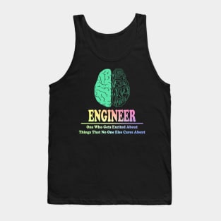 Engineer Brain Tank Top